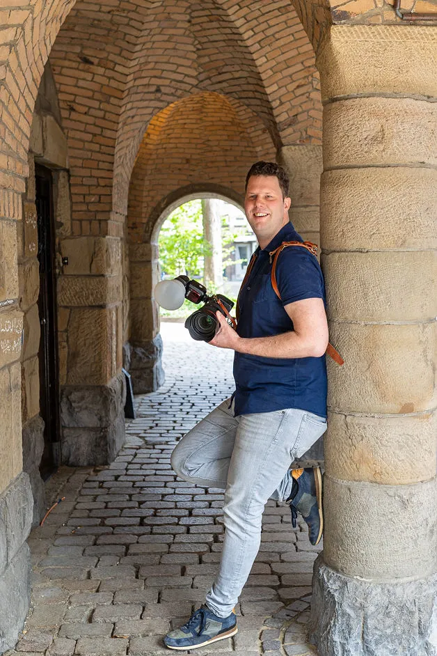 Robin Tijsen met zijn camera